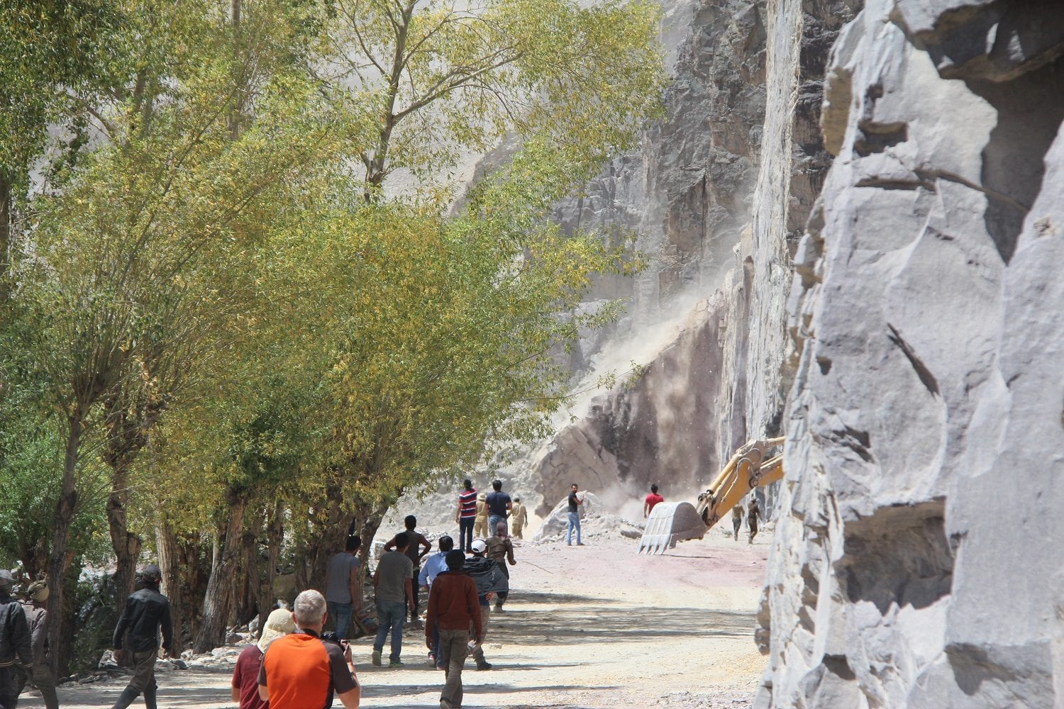 Landslide Ladakh