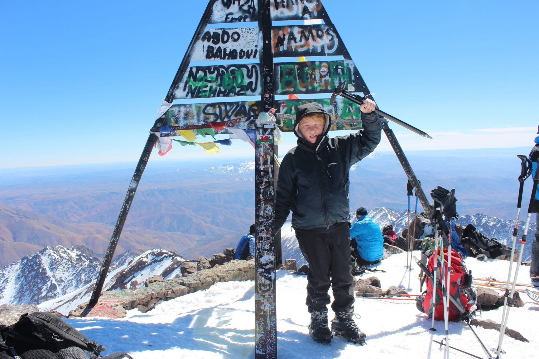 A winter ascent of Jebel Toubkal – With a 13 year old.