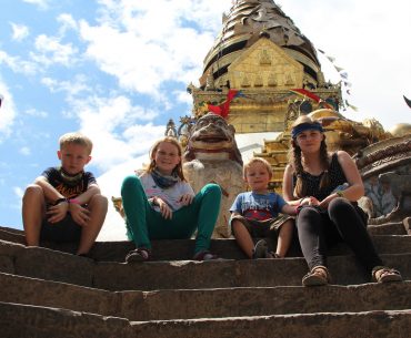 Kathmandu with kids