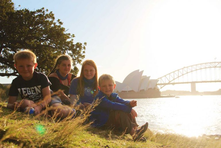 Sydney with kids