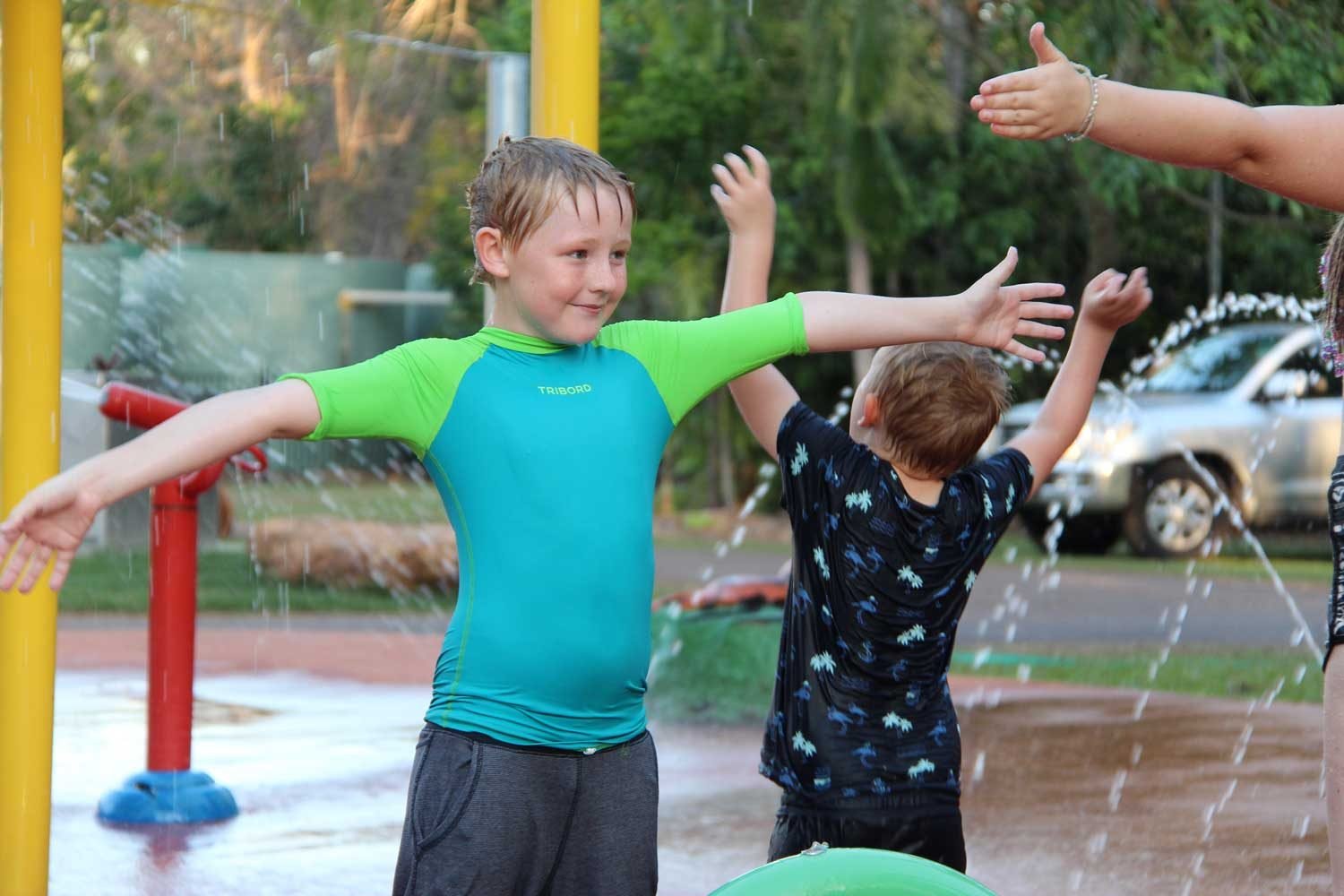 Holiday park in Darwin, travel with kids